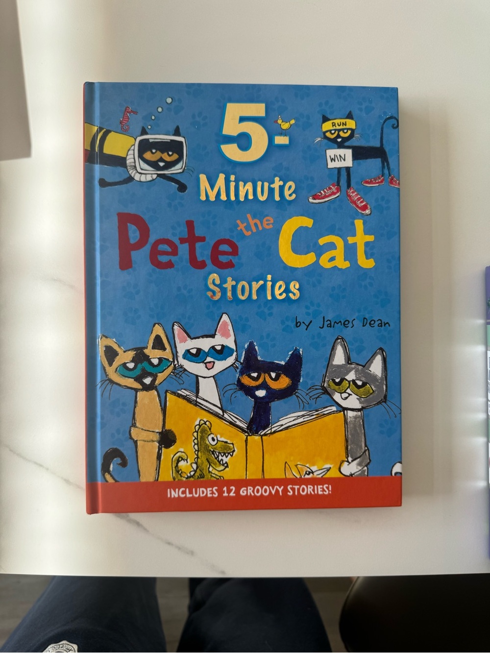 Pete the Cat 5-Minute Stories James Dean Hardcover 12 Stories